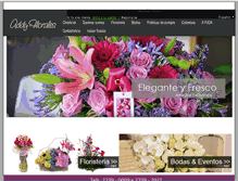 Tablet Screenshot of addyflorales.com
